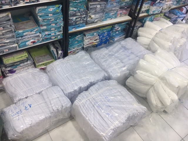 Ra, Ga, Drap cotton trắng giá sỉ cho Khách Sạn