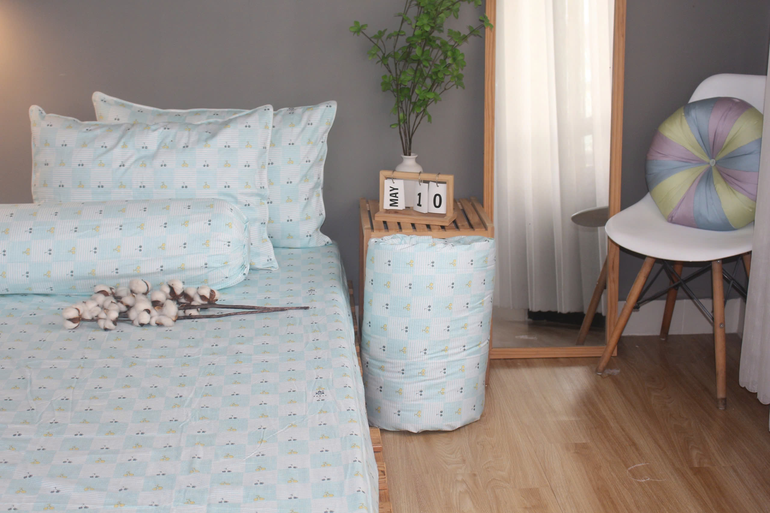 CHĂN DRAP GỐI KHA LY