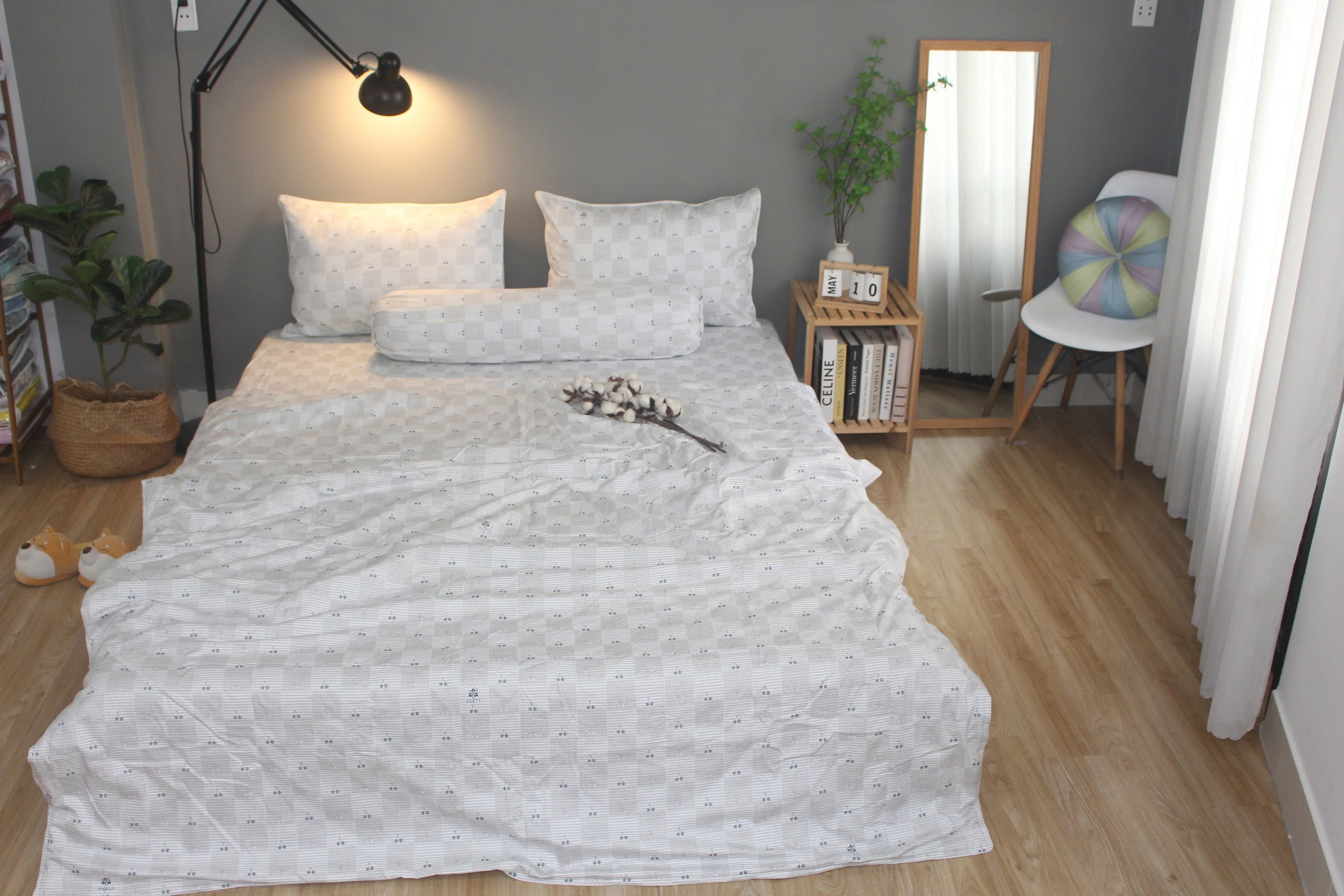 CHĂN DRAP GỐI KHA LY